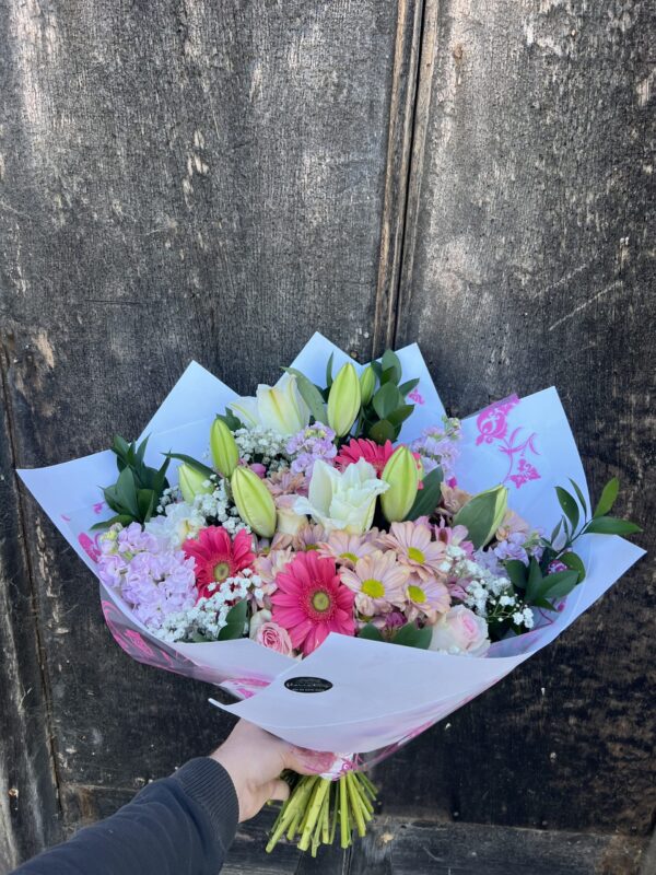 Super Dooper Pinks & Whites Bouquets (seasonal)