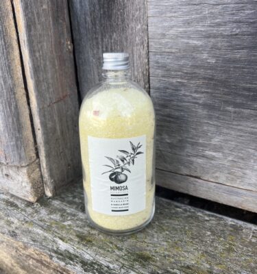 *Mimosa Botanical Bath Salts Large 'Mandarin Vanilla'