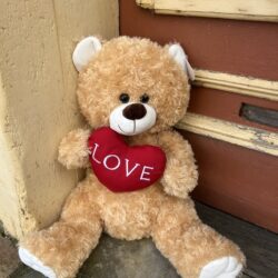 *XXL Love Heart Teddy Bear