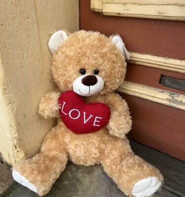 *XXL Love Heart Teddy Bear
