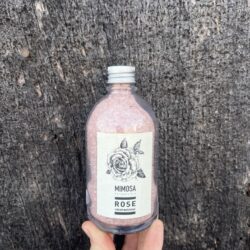 *Mimosa Botanicals Bath Salts Bottle