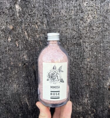 *Mimosa Botanicals Bath Salts Bottle