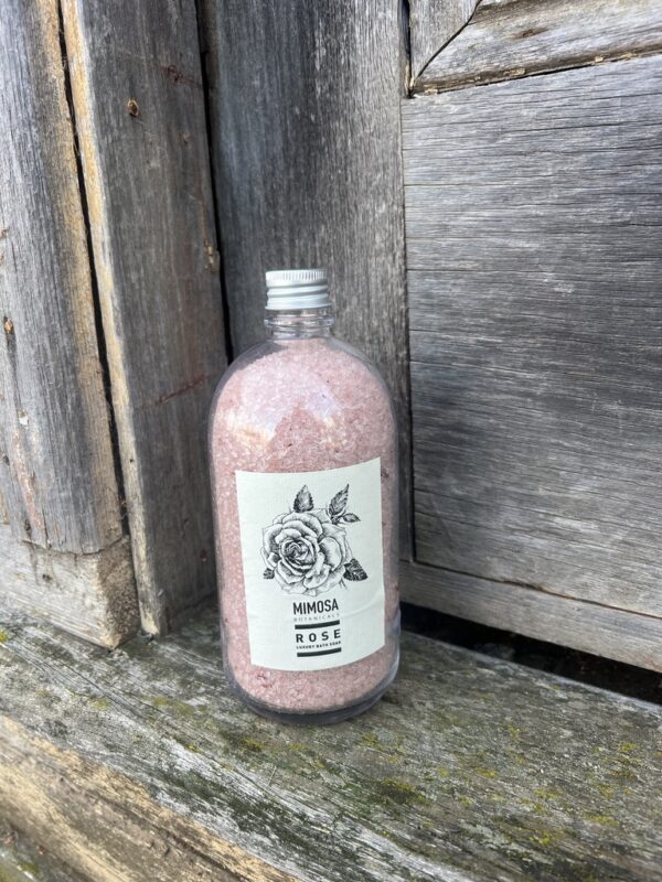 *Mimosa Botanical Bath Salts Large 'Rose'