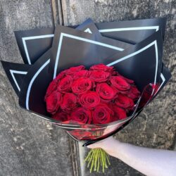 24 Premium Long Stem Red Roses