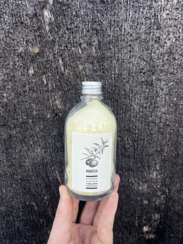 *Mimosa Botanicals Bath Salts Bottle - Image 3
