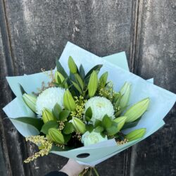 Premium White Lily Bouquet