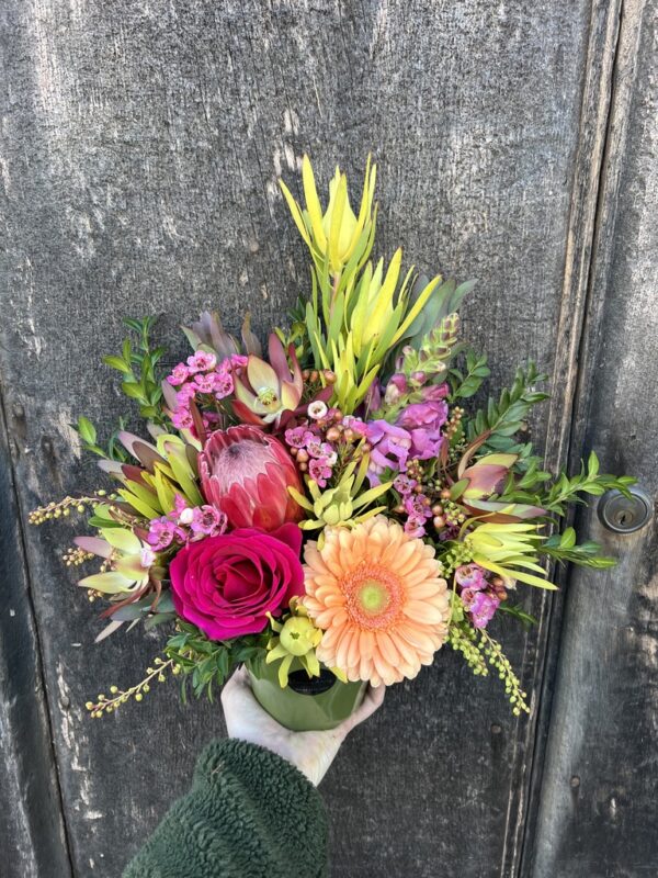 Seasonal Native With Blooms Arrangement